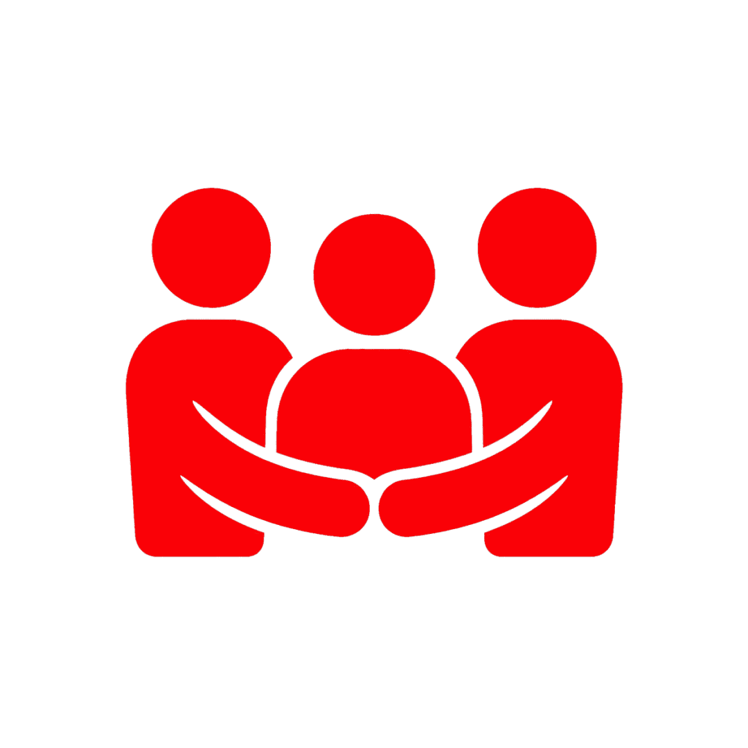 Learn to be part of a team icon