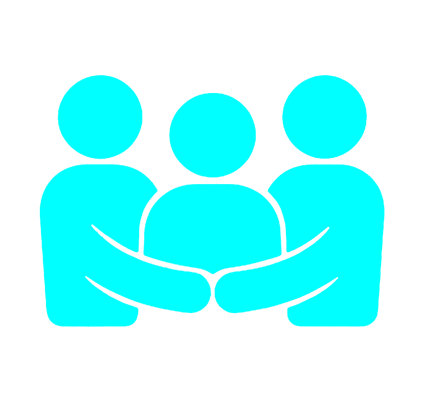 Learn to be part of a team icon