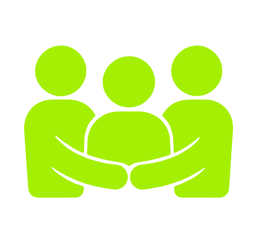 Learn to be part of a team icon